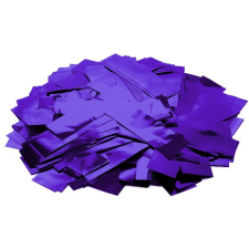 TCM FX Metallic Confetti rectangular 55x18mm purple 1kg világítás