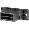 TE Connectivity Hüvelyház panel DYNAMIC 3000 Series Pólusok száma 12 178803-6 1 db (178803-6)