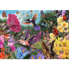 Tea Time madárkert 1000 darabos puzzle puzzle, kirakós