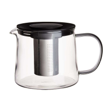 TEA TIME teáskanna fém szűrővel 1 liter vízforraló és teáskanna