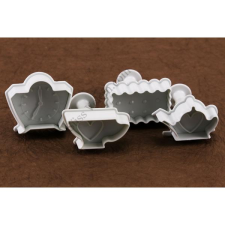 Teadélután keksz és fondant kiszúró sütés és főzés