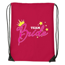 Team bride - Sport táska piros v1 tornazsák
