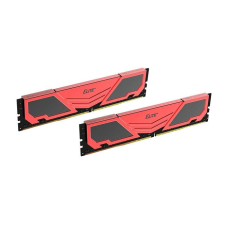 Team Group 16GB 2666MHz DDR4 RAM Team Group Elite Plus fekete/piros CL22 (2x8GB) (TPRD416G2666HC19DC01) memória (ram)