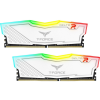 Teamgroup 16gb ddr4 3200mhz kit(2x8gb) delta rgb white tf4d416g3200hc16cdc01