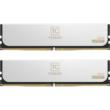 Teamgroup 32GB / 6400 T-Create Expert DDR5 RAM KIT (2x16GB) - Fehér (CTCWD532G6400HC32ADC01) memória (ram)