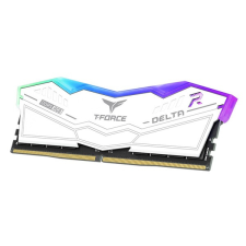 Teamgroup 32gb 6400mhz ddr-5 t-force delta (kit! 2db 16gb) (ff4d532g6400hc40bdc01) fehér memória memória (ram)