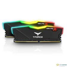 Teamgroup 32GB DDR4 3600MHz Kit(2x16GB) Delta RGB Black memória (ram)