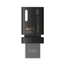 Teamgroup 64GB M211 USB 3.2 Pendrive - Fekete (TM211364GB01) pendrive