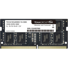 Teamgroup TeamGroup 16GB DDR4 2666MHz SODIMM Elite memória (ram)
