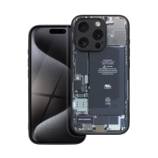 Tech iPhone 12 szilikon hátlap tok, szürke tok és táska