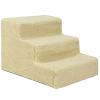 Tech Kisállat, kutya lépcső 3 lépcsőfok, bézs színben, kanapé, ágy mellé