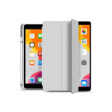 Tech-Protect Apple iPad 10.2 (2019/2020/2021) tablet tok (Smart Case) on/off funkcióval, Apple Pencil tartóval - Tech-Protect - szürke (ECO csomagolás) tablet tok