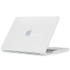 Tech-Protect Apple MacBook Air 13 (2022 / 2023 / 2024), Műanyag hátlap védőtok, matt, Tech Protect SmartShell, átlátszó
