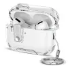 Tech-Protect Bounce Pro AirPods Pro 3 tok, karabinerrel, átlátszó