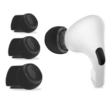Tech-Protect Ear Tip Fülpárna 3db Apple AirPods Pro 1 / 2 készülékhez Fekete fülhallgató, fejhallgató tok