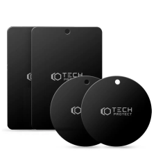 Tech-Protect Fekete 4db-os Rögzítő Mágnes, 924637 (126579) mobiltelefon kellék