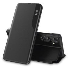 Tech-Protect fekete Smart View Book / Flip tok Samsung Galaxy A55 tok és táska
