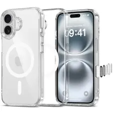 Tech-Protect flexair hybrid cc magsafe iphone 16 átlátszó telefontok tok és táska