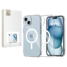 Tech-Protect FlexAir MagSafe szilikon tok - Apple iPhone 15 - átlátszó (TP371853) tok és táska