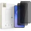  Tech-Protect GLASS SPY+ Privacy Samsung Galaxy S25 Edge kijelzővédő üvegfólia, betekintésgátló, feke