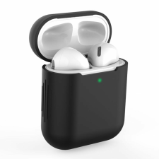 Tech-Protect ikontok AirPods 1/2-hez - fekete fülhallgató, fejhallgató tok
