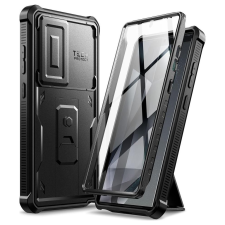 Tech-Protect Kevlar Cam+ Samsung Galaxy S24 Ultra Tok - Fekete (5906203690824) tok és táska