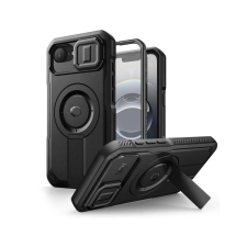 Tech-Protect Kevlar Magsafe iPhone 16E készülékhez tok fekete tok és táska