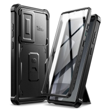 Tech-Protect Kevlar tok Samsung Galaxy S24 Ultra, fekete tok és táska