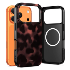 Tech-Protect Lamano Apple iPhone 17 Pro Max hátlap tok, MagSafe, Panther, fekete tok és táska