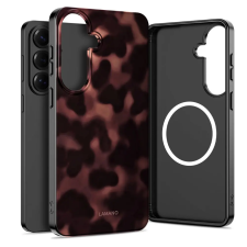 Tech-Protect Lamano Samsung Galaxy A57 hátlap tok, MagSafe, Panther, fekete tok és táska