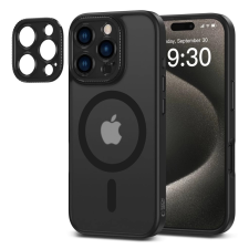 Tech-Protect MAGCAM MAGSAFE kameravédős fekete tok Apple iPhone 16 Pro Max készülékhez tok és táska