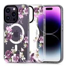 Tech-Protect Magmood MagSafe Apple iPhone 14 Pro Max Spring Floral tok és táska