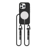 Tech-Protect MagNecklace MagSafe Apple iPhone 16 Pro Mobiltelefon Tok - Fekete
