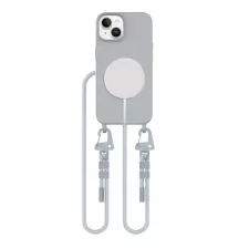 Tech-Protect Magnecklace MagSafe iPhone 14 crayon grey nyakláncú tok tok és táska
