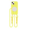 Tech-Protect Magnecklace MagSafe tok, Apple iPhone 13 canary sárga