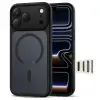 Tech-Protect magpeak magsafe cc iPhone 17 Pro matte black telefontok