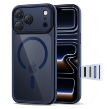Tech-Protect MAGPEAK MAGSAFE CC iPhone 17 Pro tok készülékhez mélykék/átlátszó tok és táska