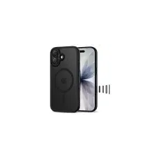 Tech-Protect MagPeak MagSafe CC tok iPhone 17, fekete tok és táska