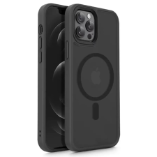 Tech-Protect Magsafe tok Apple iPhone 12 / 12 Pro fekete mobiltelefon kellék