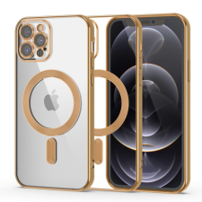 Tech-Protect Magshine MagSafe tok iPhone 12 Pro, arany tok és táska