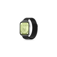  Tech-Protect MilaneseBand szíj Huawei Watch Fit 3 - fekete okosóra kellék