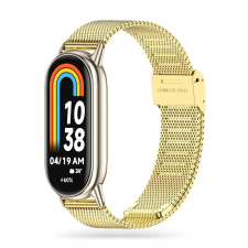 Tech-Protect Milaneseband Xiaomi Smart Band 8 / 8 Nfc Gold okosóra kellék