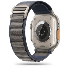 Tech-Protect Nylon Apple Watch 42/44/45/49 mm - navy/gray (TEC302314) okosóra kellék