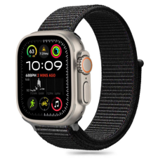 Tech-Protect Nylon szíj Apple Watch 40/41/42mm, black okosóra kellék