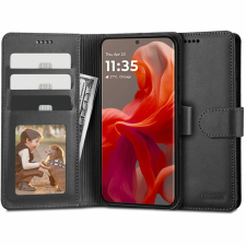  Tech-Protect pénztárca tok Motorola Moto G85 5G-hez - fekete tok és táska