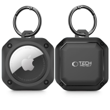 Tech-Protect Rough Pro Apple AirTag Black tok és táska
