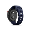 Tech-Protect Samsung Galaxy Watch 4 / 5 / 5 Pro / 6 szilikon 20 mm-es sport szíj - Tech-Protect IconBand Line Watch Band - 40/42/43/44/45/46/47 mm - sötétkék