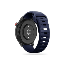 Tech-Protect Samsung Galaxy Watch 4 / 5 / 5 Pro / 6 szilikon 20 mm-es sport szíj - Tech-Protect IconBand Line Watch Band - 40/42/43/44/45/46/47 mm - sötétkék okosóra kellék