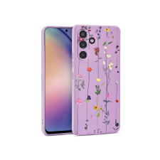 Tech-Protect Samsung SM-A546 Galaxy A54 5G szilikon hátlap - Tech-Protect Mood - garden      violet tok és táska