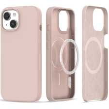 Tech-Protect Silicone Magsafe Apple iPhone 15 Plus Candy Pink tok és táska